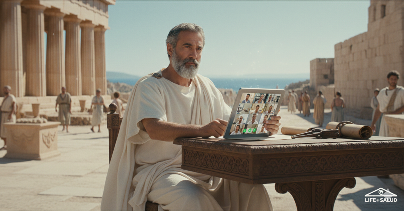 ENTRE TÚNICAS Y VIDEOLLAMADAS